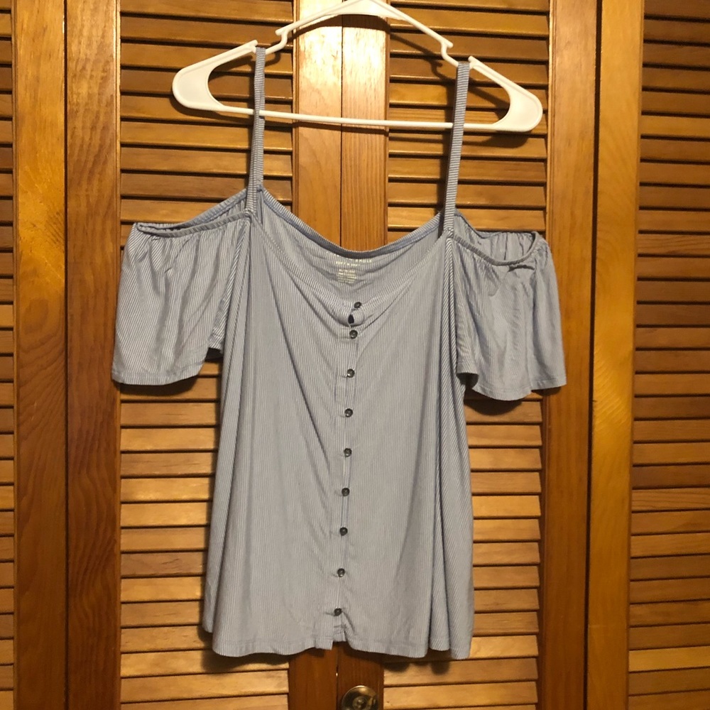 Off the shoulder shirt